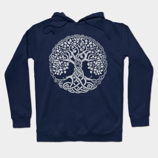 Celtic knot tree of life or Gaelic knotwork art Oak of life Hoodie